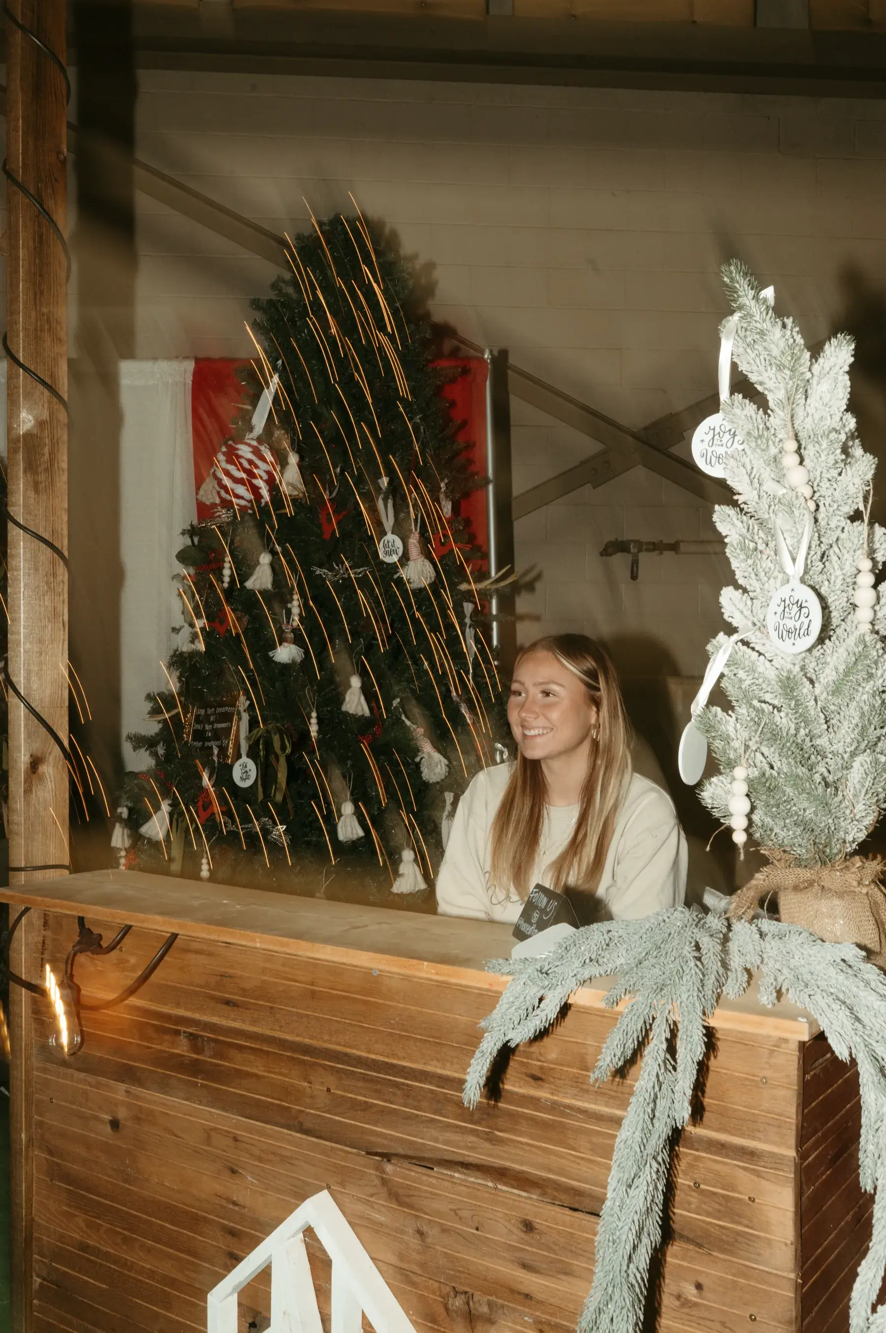 The Cuivre coffee stand at Santa's Workshop